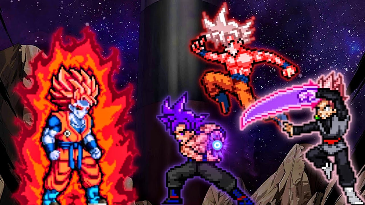 Goku Terror Final OP VS Goku MUI KaiokenX10 OP, Goku 1000 Yr Old OP (AF) & Goku Black Purgation OP😱