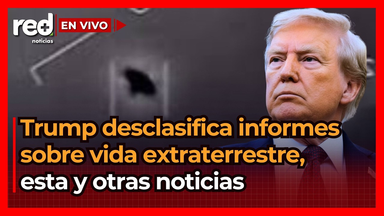 La VERDAD MÁS ESPERADA: Donald Trump anuncia que desclasifica archivos sobre vida extraterrestre