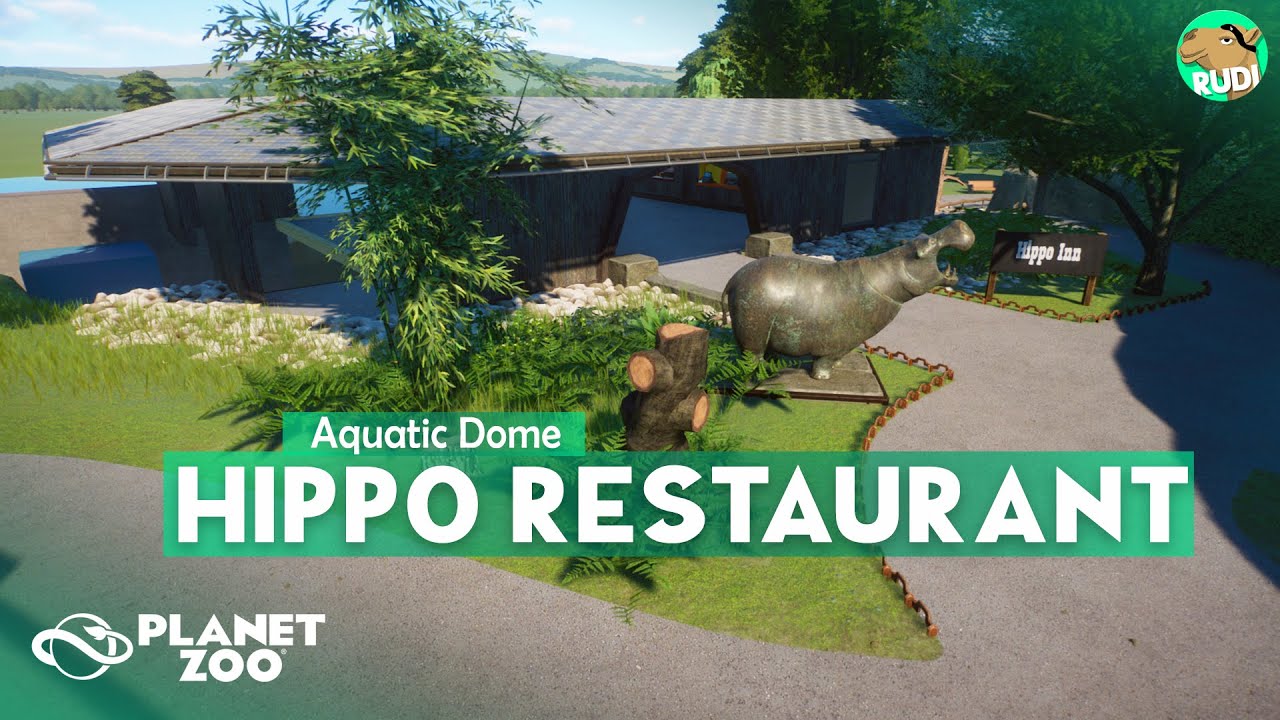 Hippo Restaurants AQUATIC DOME Planet Zoo Aquatic Pack Speedbuild 10