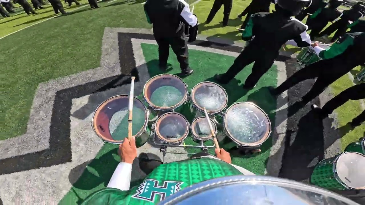 UH RWMB Pregame/Halftime Show (v. UCLA) Tenor Cam - KAYDEN TERUYA