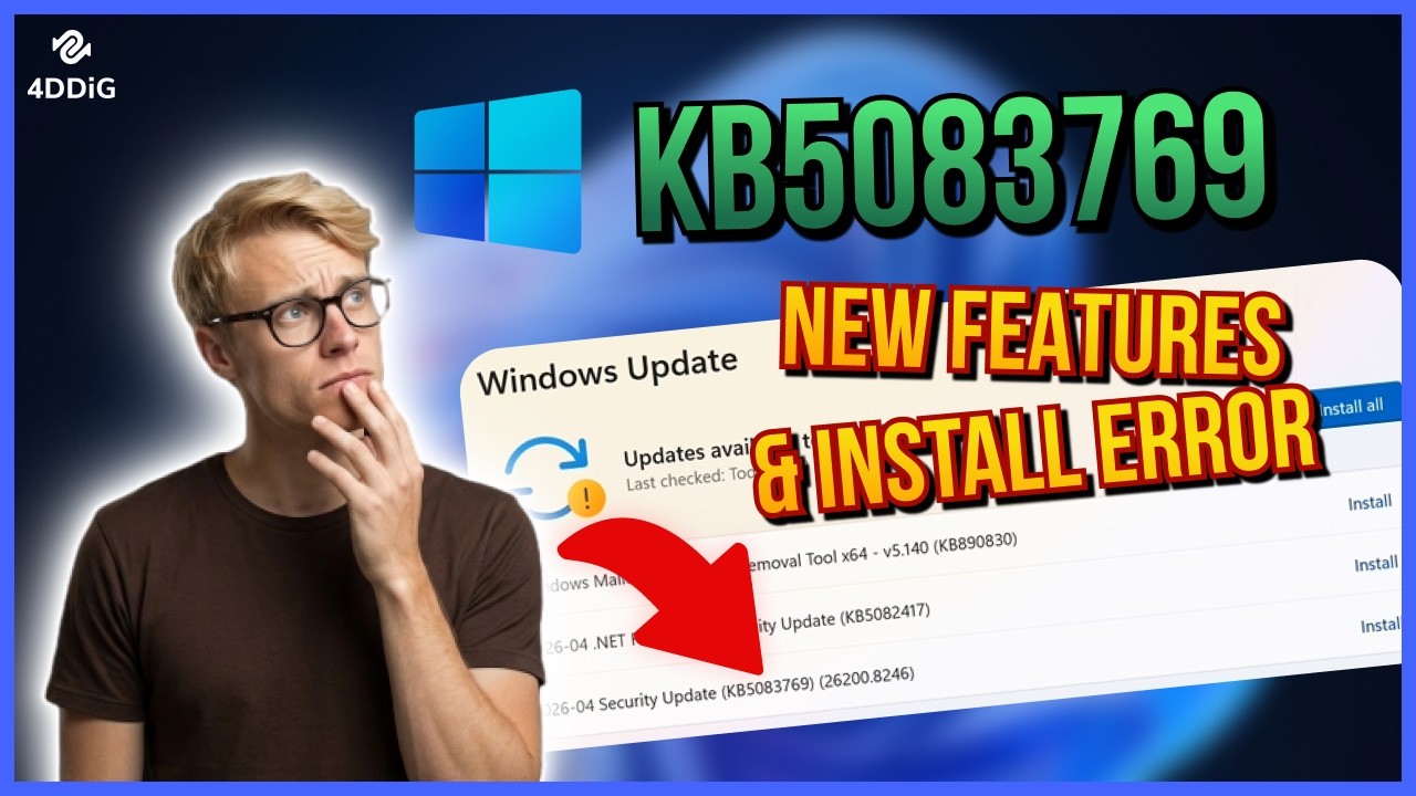 💥Windows 11 KB5083769 April 2026 Update: Check Secure Boot Certificate Status + Fix Install Issues