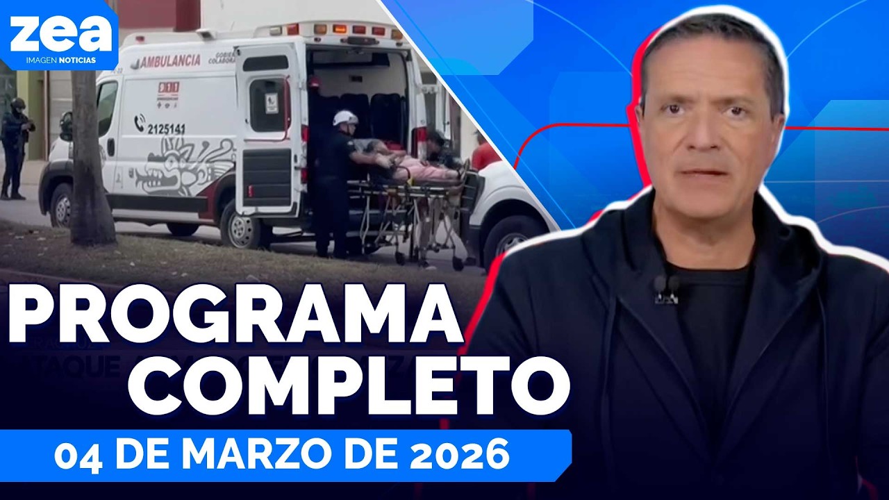 Noticias con Francisco Zea | Programa completo 04 de marzo de 2026
