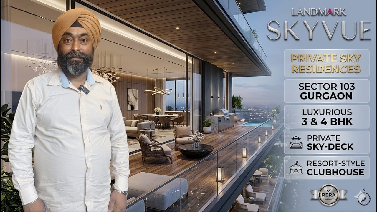 Landmark Skyvue Sector 103 Dwarka Expressway Gurgaon | Ultra Luxury 3 BHK & 4 BHK #9319502014 
