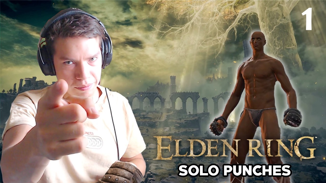 Es HORA de PELEAR! - ELDEN RING SOLO a PUÑOS || Parte 1