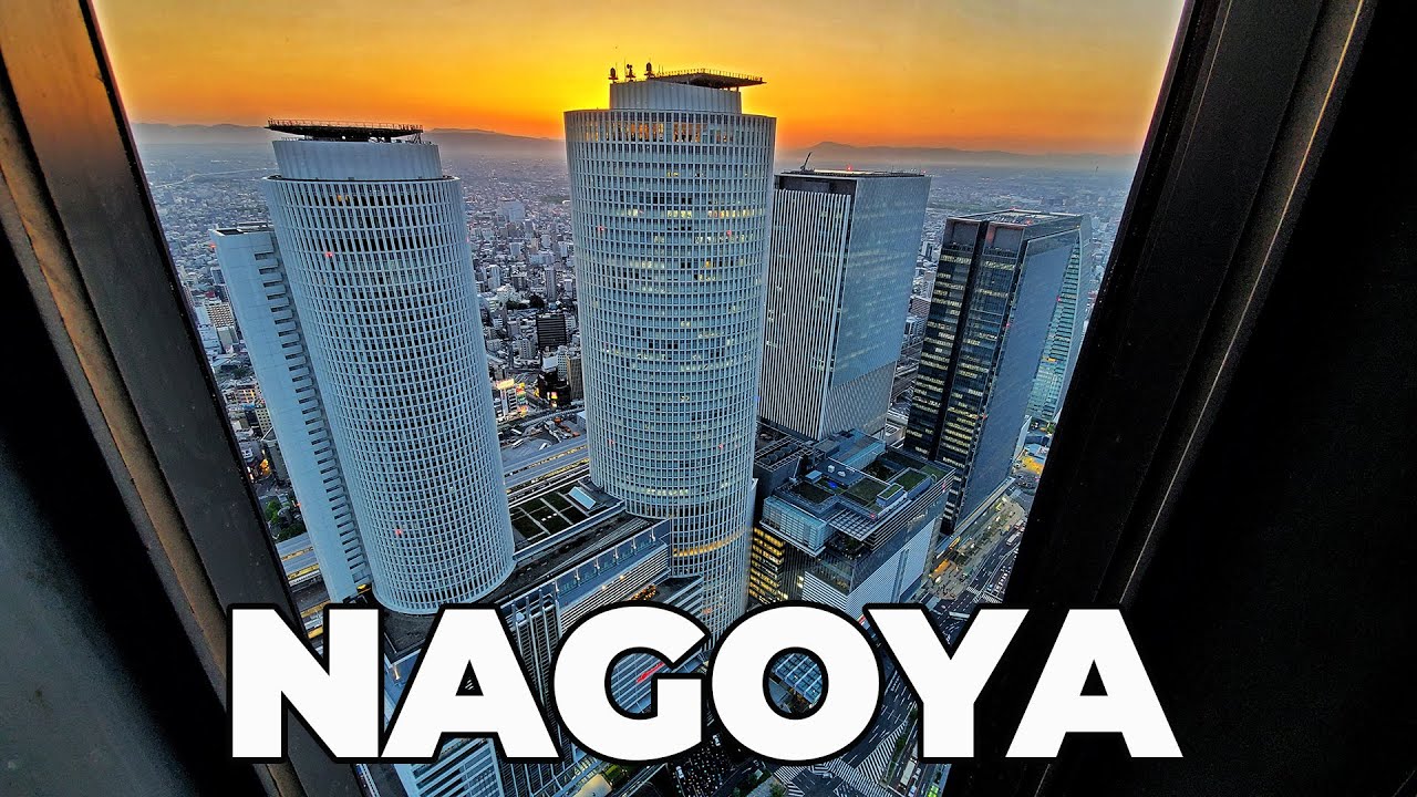 VISTA SPETTACOLARE DAL PALAZZO PIÙ ALTO DI NAGOYA