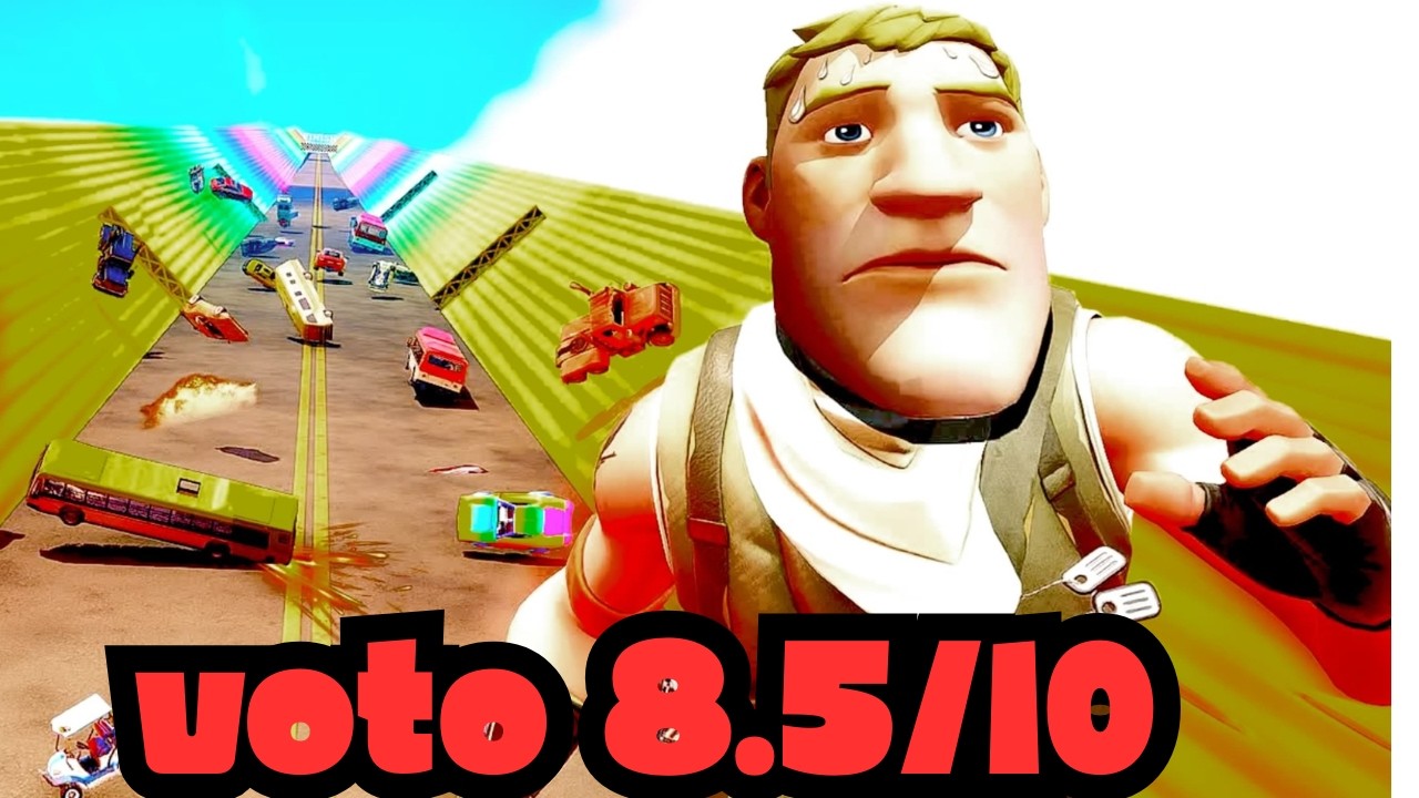 devo scappare alla machine mi cadono in testa-Fortnite ita
