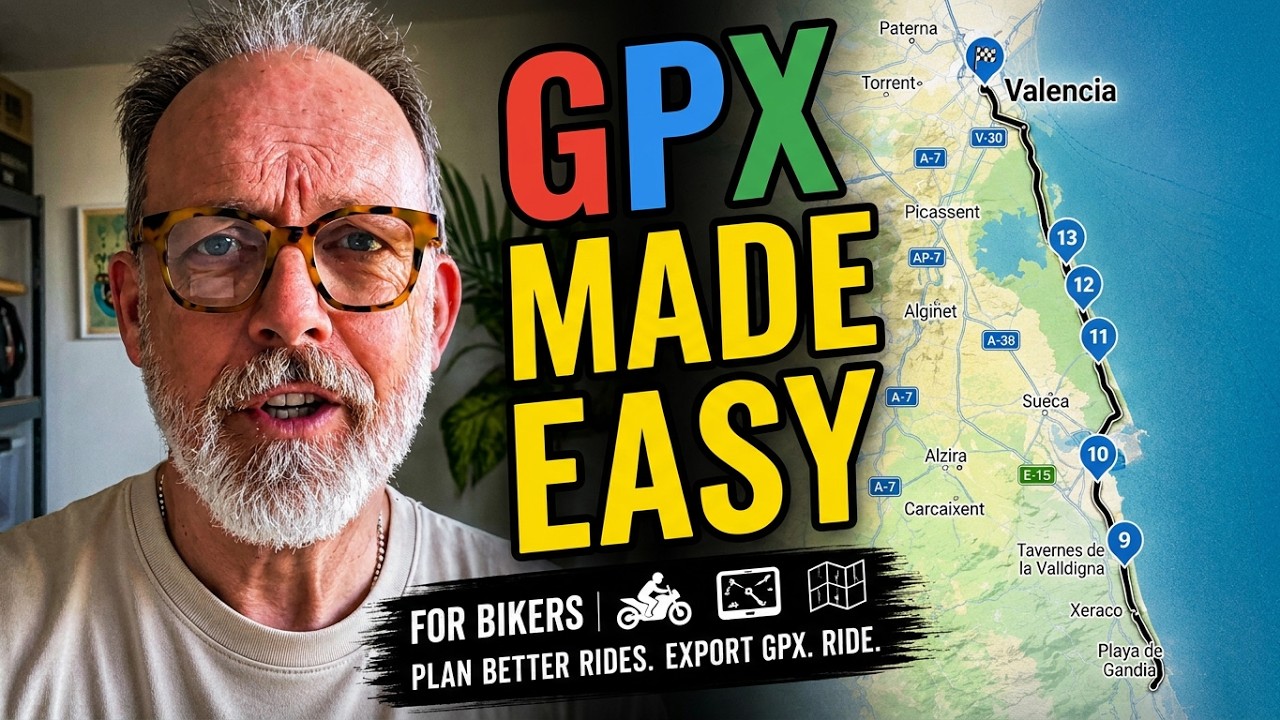 Motorcycle Route Planning Made Easy , GPX Tutorial For Bikers