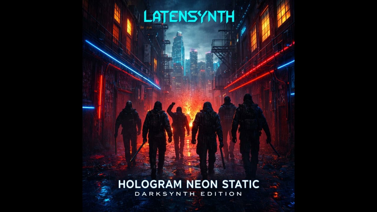 Latensynth - Hologram Neon Static (EP, 2026) | Dreamvoid Records | Darksynth/Glytch