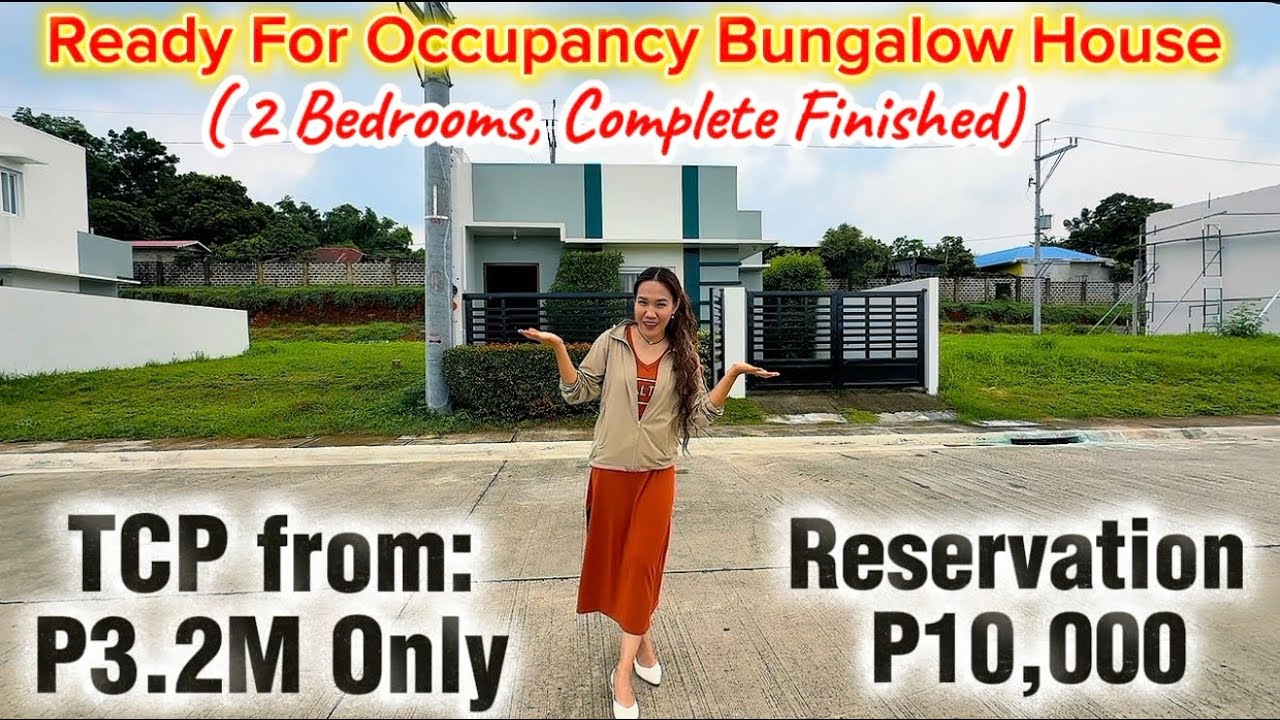 June 2025 Most Recent Update @ Northgrove Hills Sta Maria Bulacan. Ready For Occupancy Oakwood Model