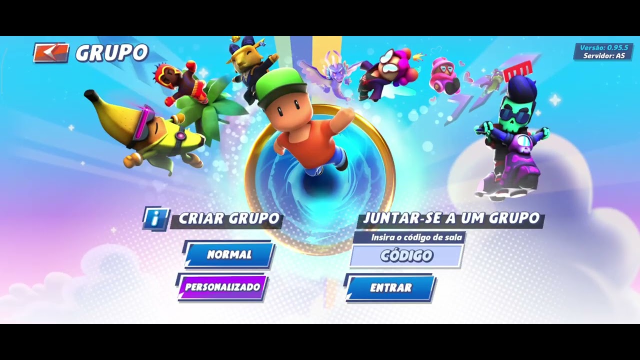 @DaviDeoHouse JOGANDO STUMBLE GUYS COM DAVI *serando o block dash
