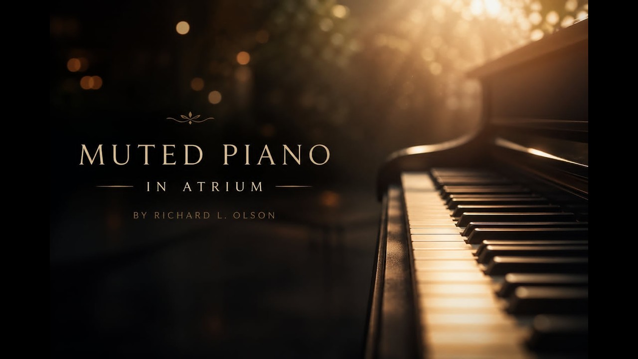 Muted Piano in Atrium.  Jan 24, 2026.  Robbinsdale, MN