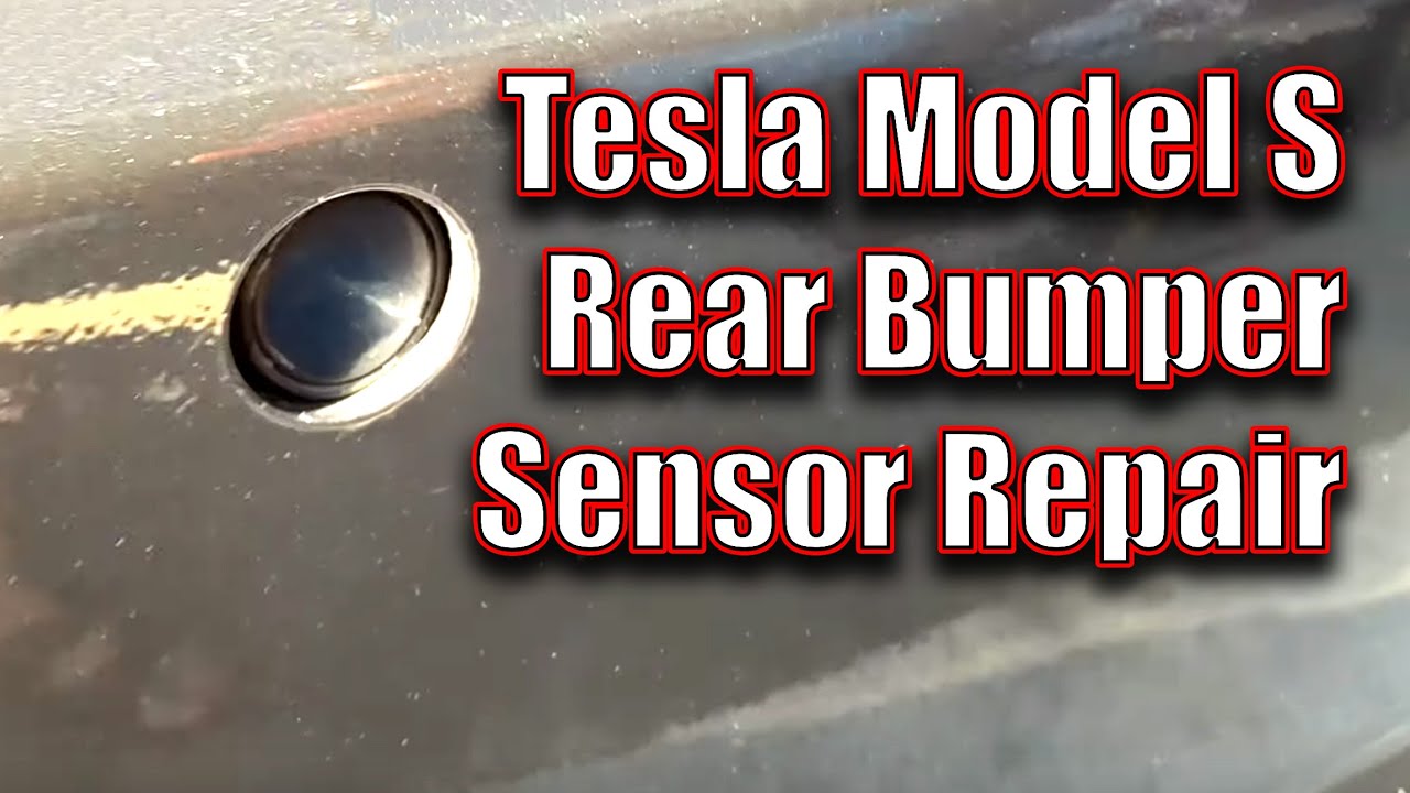Датчики заднего бампера Tesla Model S