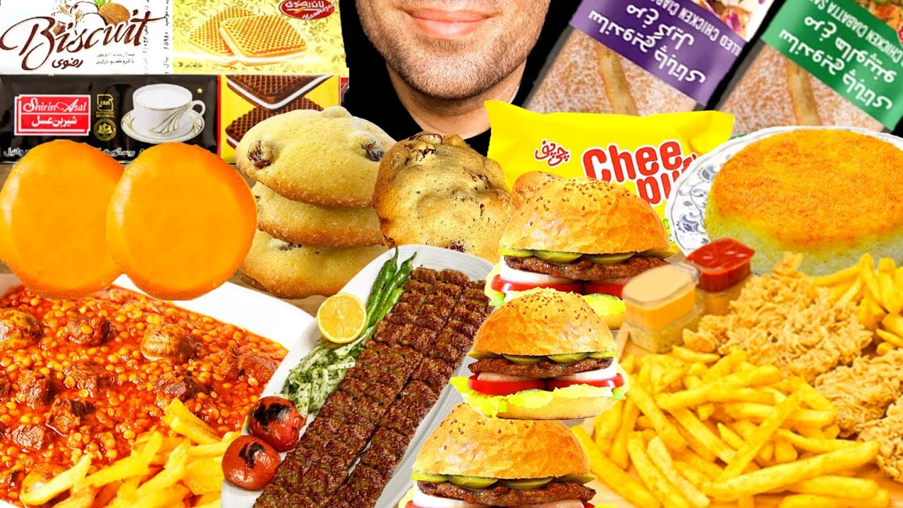ساعت ۳ نصف شب از اسنپ‌فود برگر سفارش دادم😴🍔[23,500 کالری ⬅️ 18 ساعت]