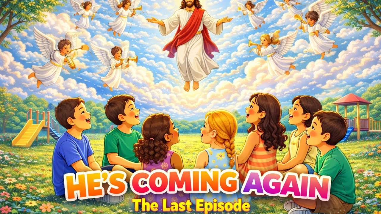He’s Coming Again! | Kids Christian Worship Song for Sunday School (Final Episode)