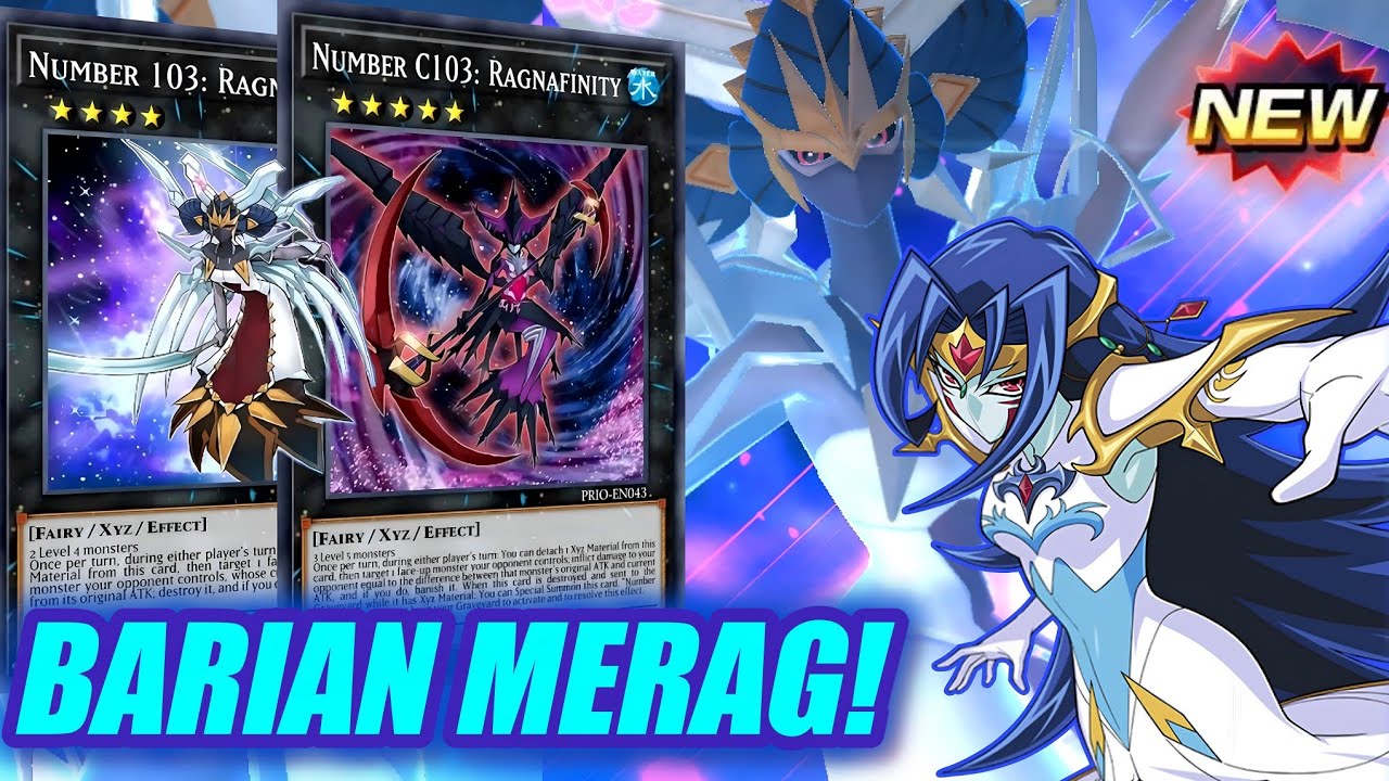 MERAG/MARIN is HERE! NUMBER 103: RAGNAZERO! NEW SKILL: XYZ Summon using only 1 Monster! [DUEL LINKS]