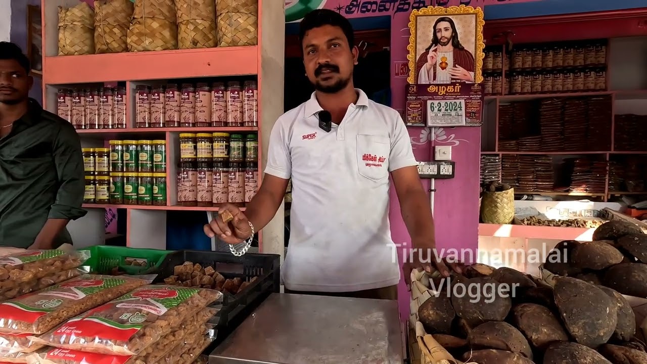 வேம்பாரில் கிடைக்கும் ஒரிஜினல் கருப்பட்டி பனைவெல்லம் பனங்கற்கண்டு #thoothukudi #vembar #karupatti