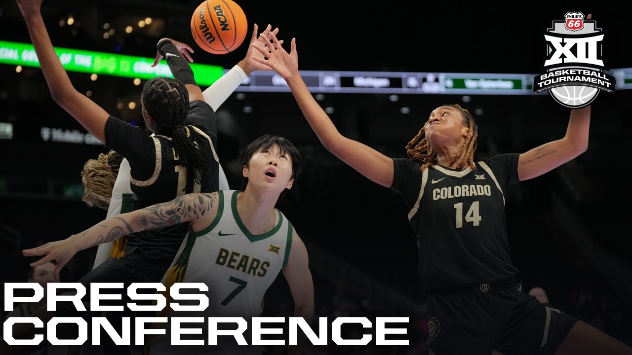 Colorado vs. Baylor Press Conference | 2026 Phillips 66 Big 12 Women’s Basketball Tournament
