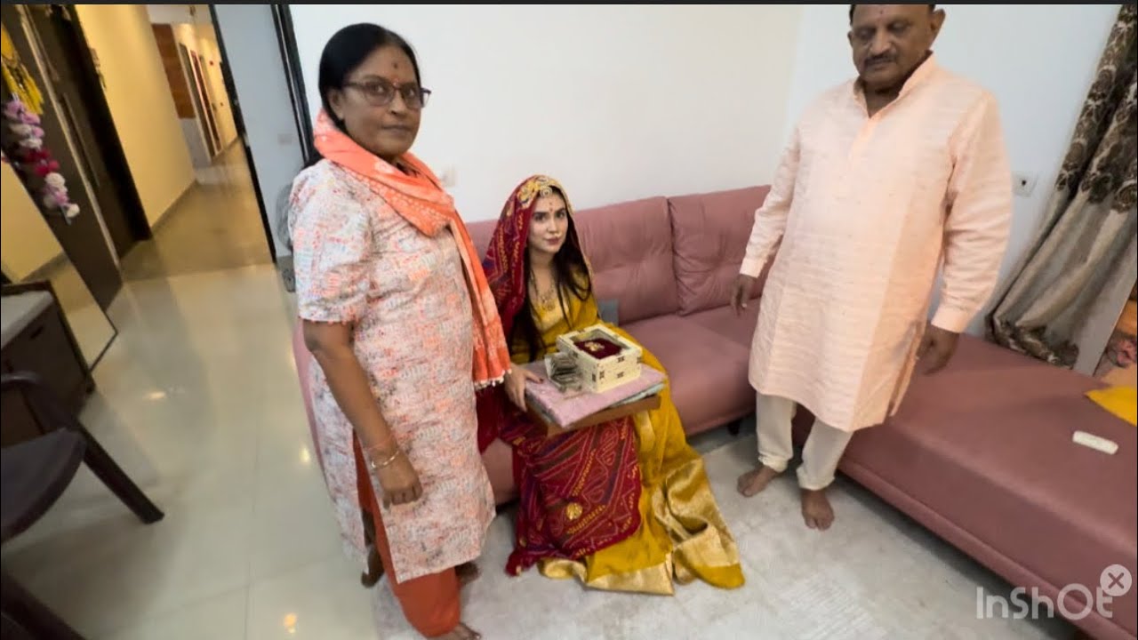 Shadi ke baad mera pehla Sinjara 🎁💐🙏🏻❤️|Gangaur| Sasuraal mai karwayi satyanarayan ki pooja🙏🏻🙏🏻