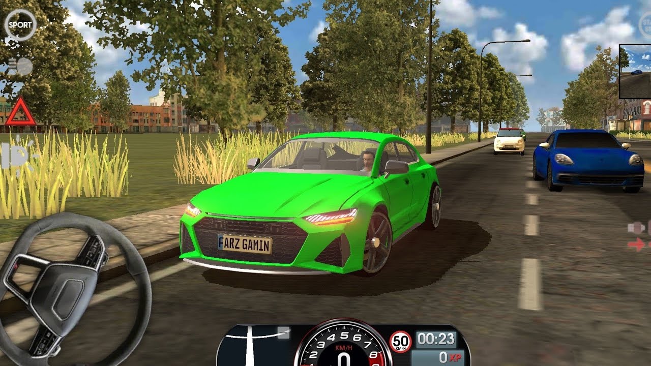 Audi RS7 DRIVING SCHOOL SIMULATOR GAMEPLAY 