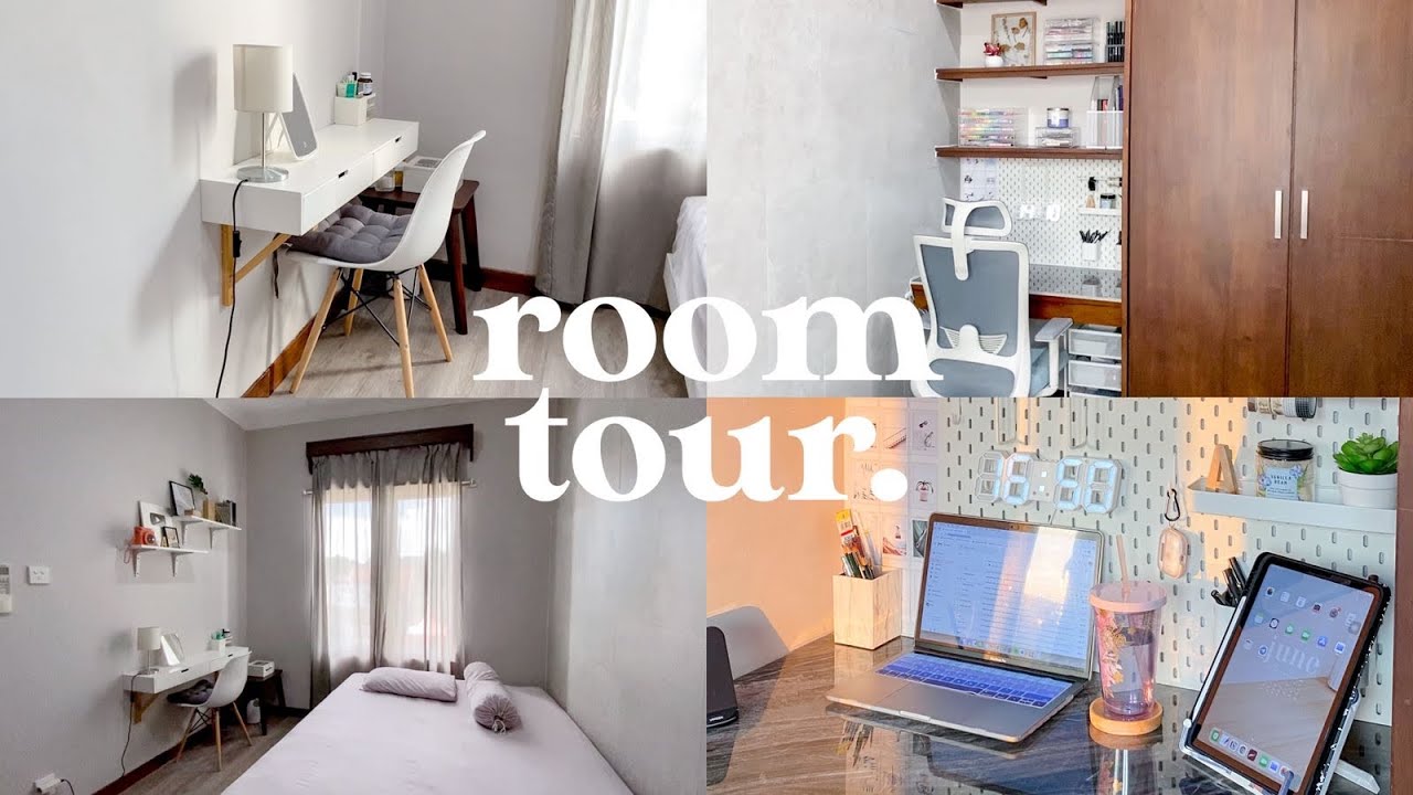 qelstudy’s clean & cozy room tour | indonesia