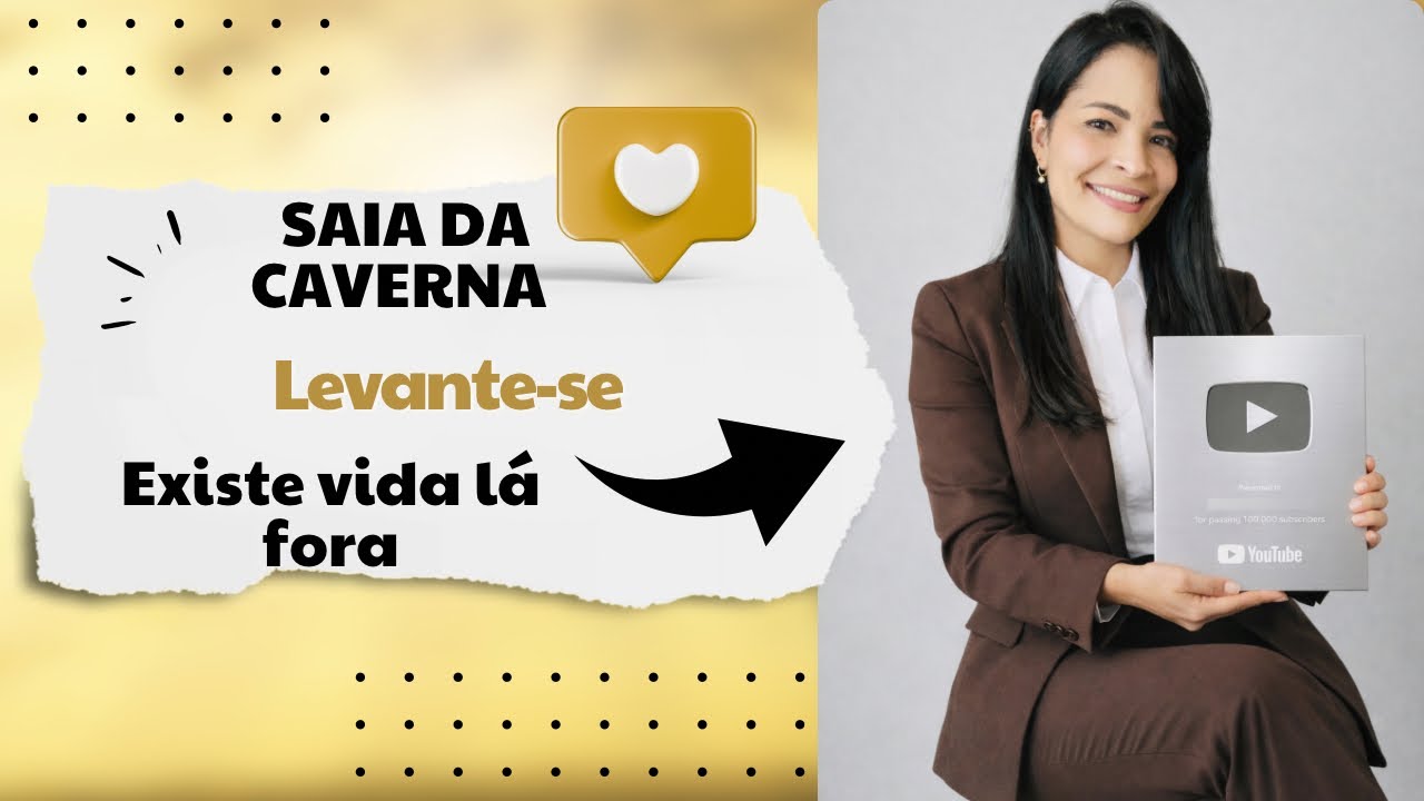 Saia da caverna! Se levante, existe vida te esperando do lado de fora. #fe  #motivacional #reflexão
