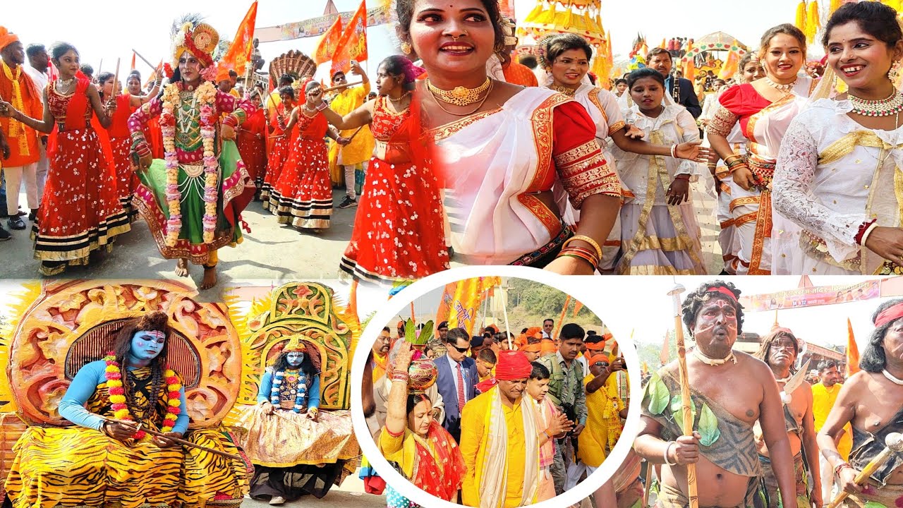 Chitahi Dham Kalash Yatra 2025 | अद्भुत झांकी 😱 | Chitahi Dham Jhanki | Ramraj Mandir Jhanki 2025