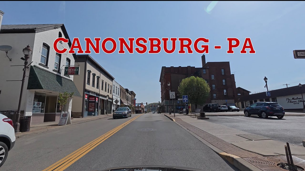 Canonsburg ~ PA | Driving tour