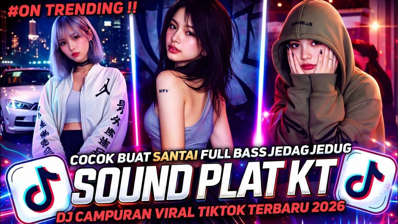 DJ PLAT KT BREAKBEAT NONSTOP TERBARU VERSION 2026 AUTO GELENG GELENG JEDAG JEDUG VIRAL TIKTOK🎵