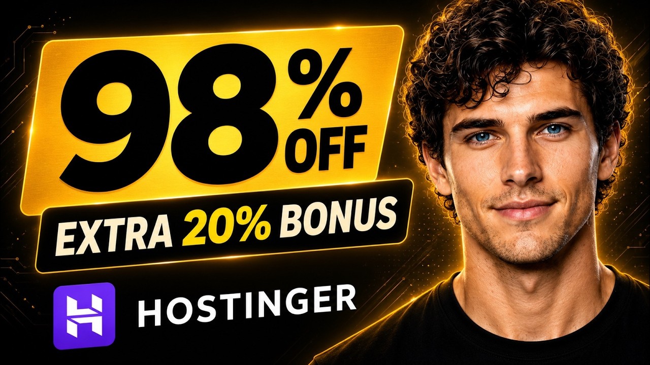 Hostinger Coupon Code 2026 🔥 BIGGEST Discount + EXTRA 20% OFF