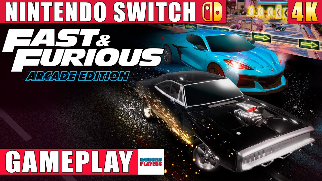 Fast & Furious: Arcade Edition Nintendo Switch 1 Gameplay in 4K