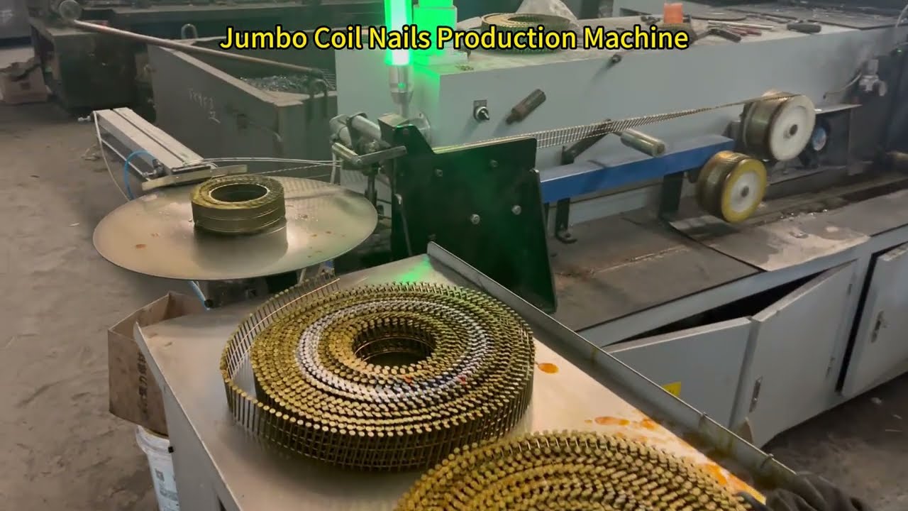 Uniwin Coil Nail Making Machine for Jumbo Coil Nails