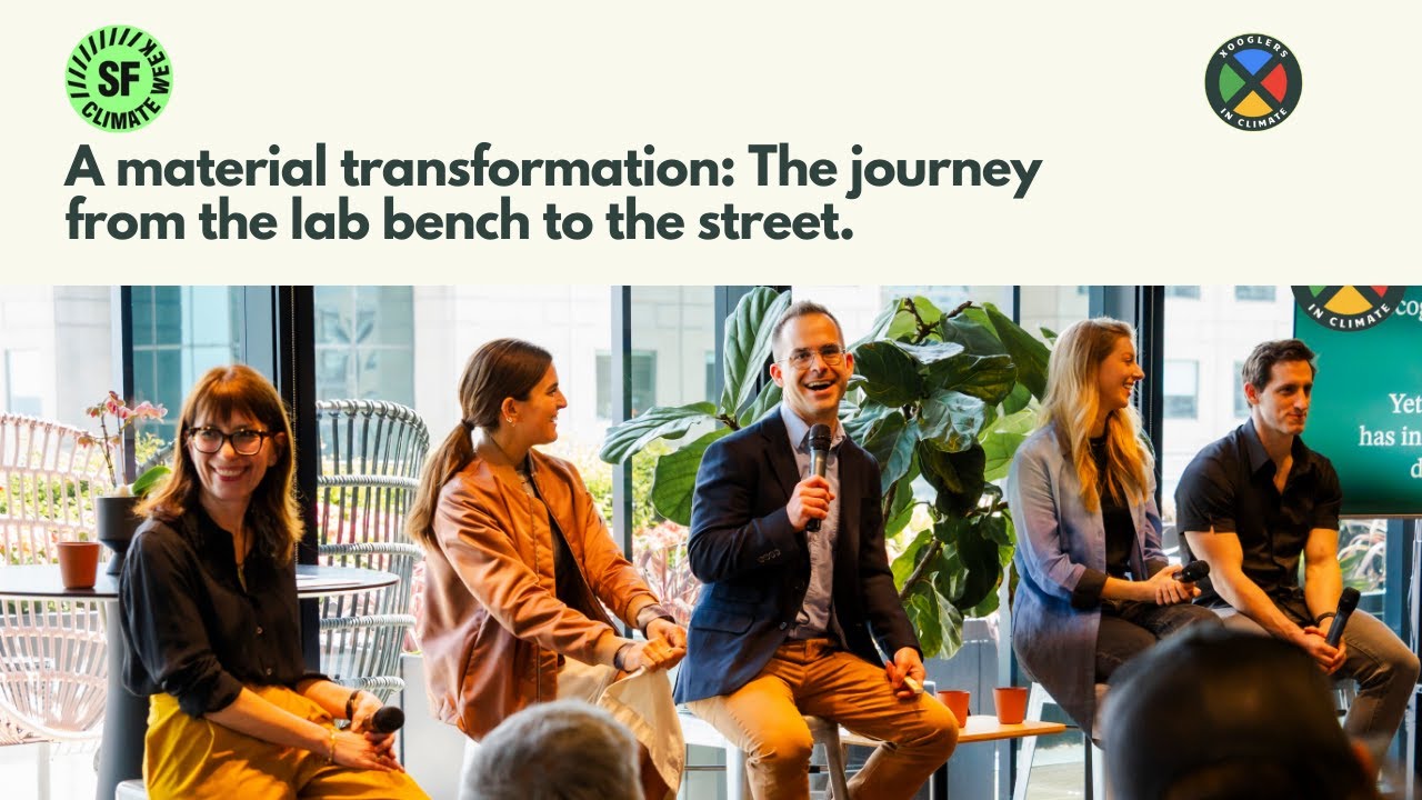 A material transformation: The journey from the lab bench to the street