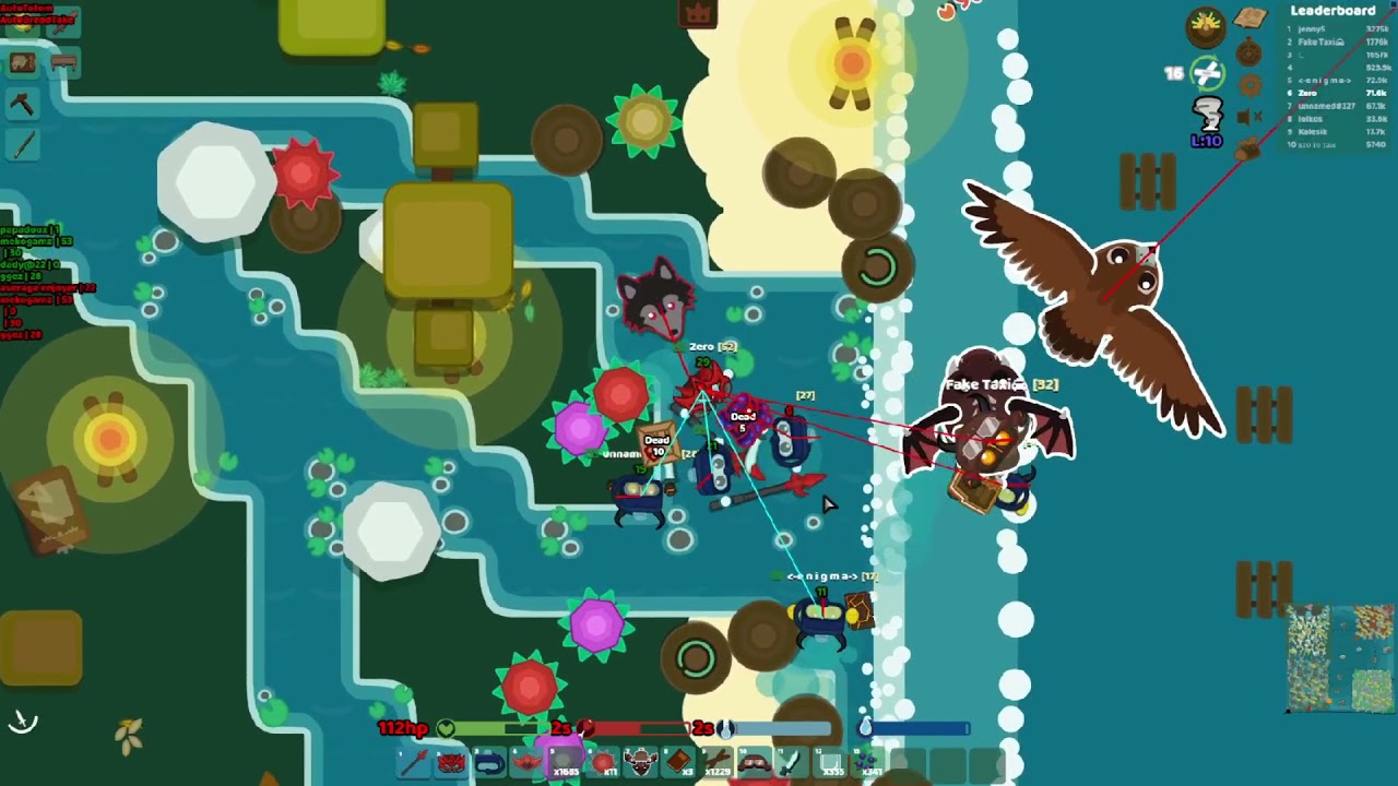 Starve.io killing 3500k