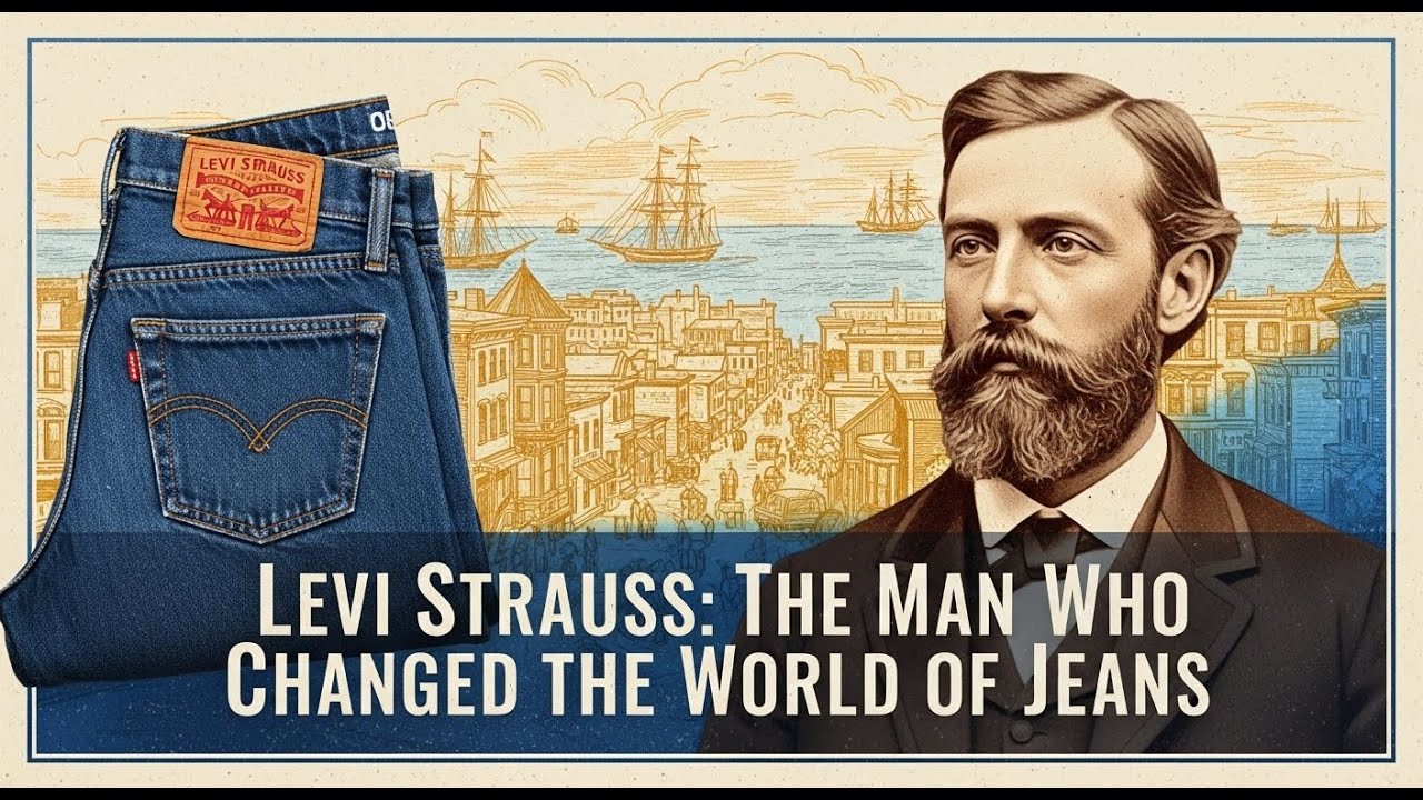 กางเกงยีนส์ในตำนาน! จากเด็กน้อยสู่เจ้าพ่อลีวายส์! #LeviStrauss  #เรื่องเล่าสร้างแรงบันดาลใจ