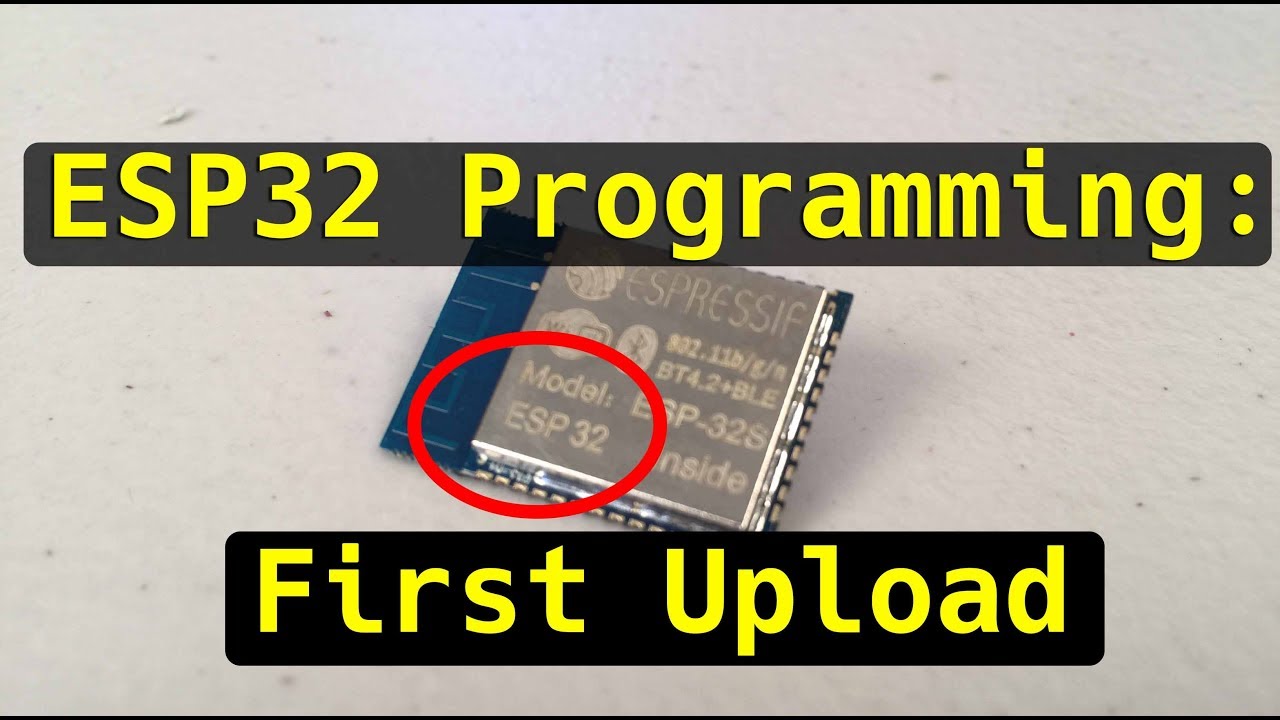 ESP32 First Impressions: Flashing Code