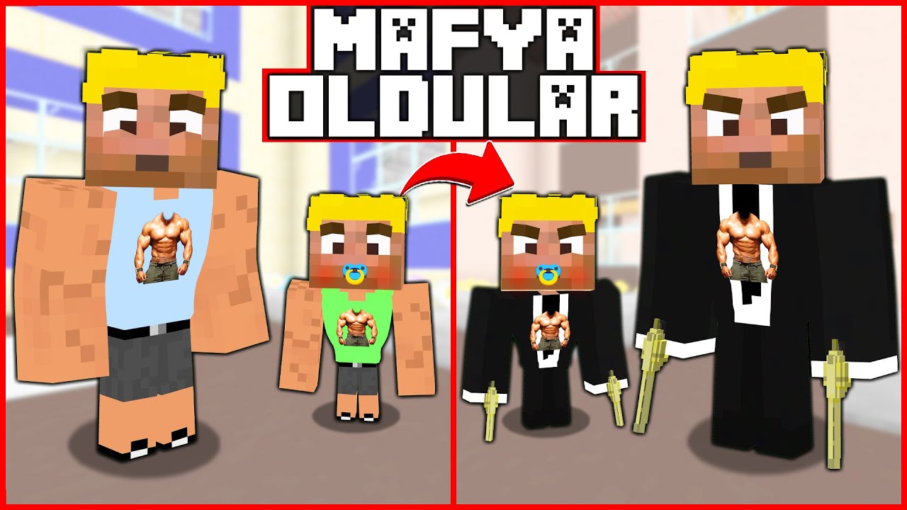 KASLI EFEKAN VE KASLI BEBEĞİ MAFYA OLDU! 😎 - Minecraft ZENGİN FAKİR HAYATI