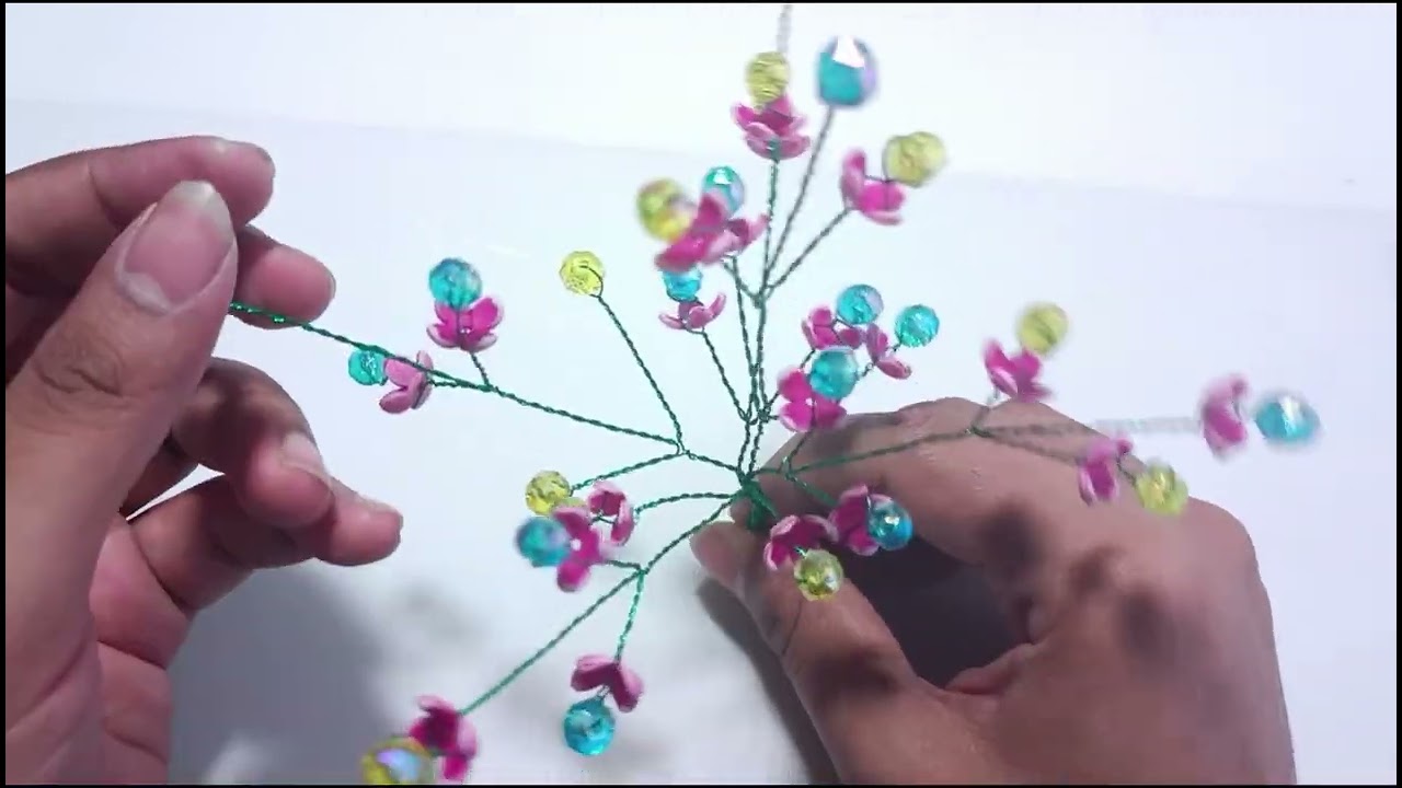 DIY Easy Beads Flowers