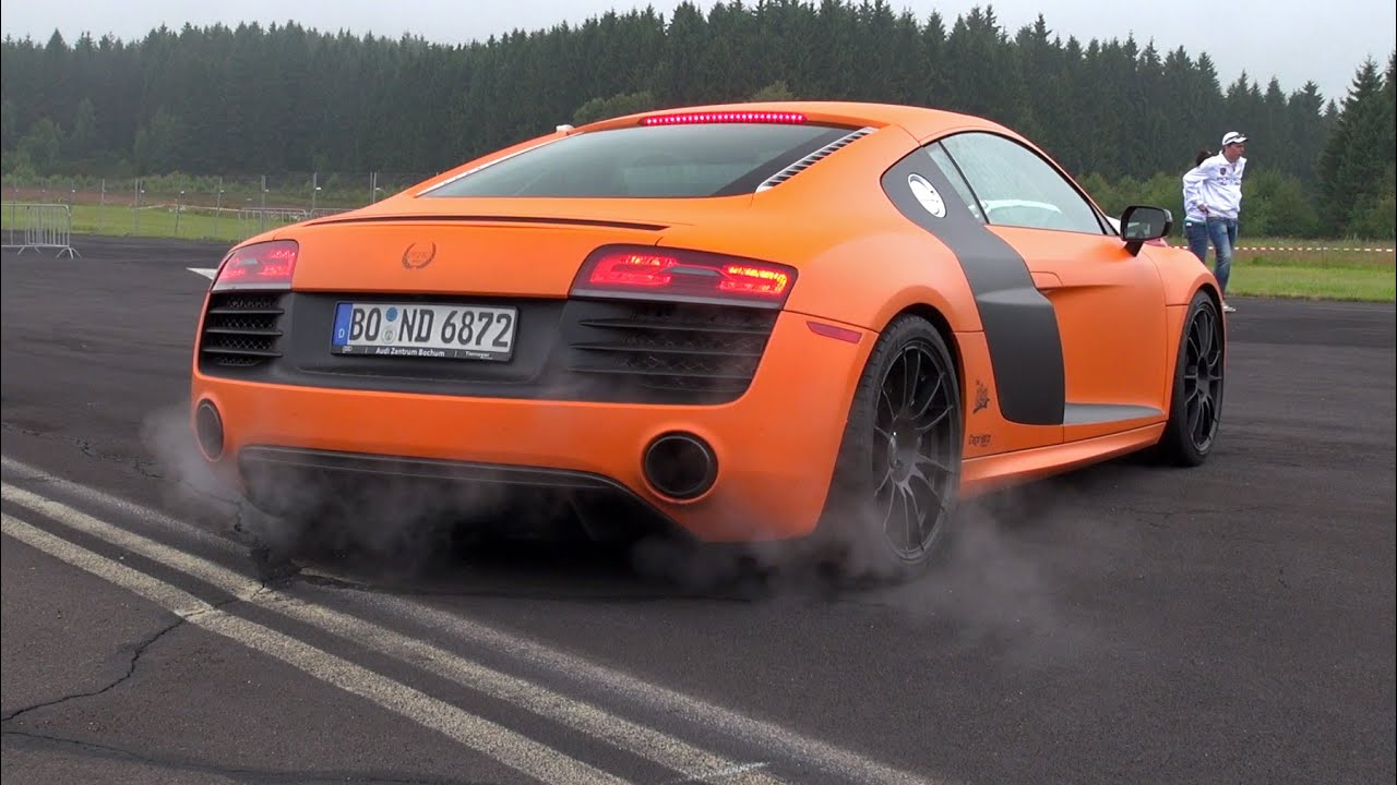 Audi R8 V10 Plus with LOUD Capristo Exhaust System!