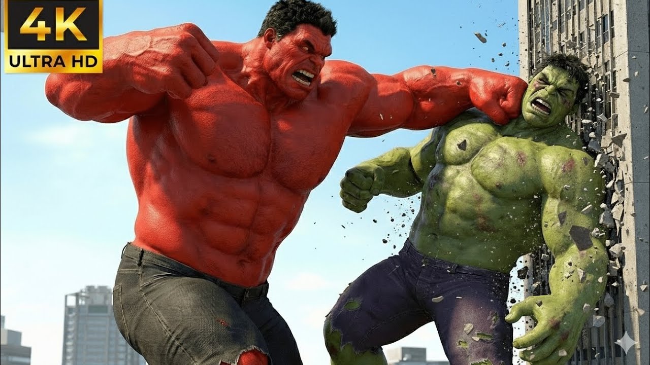 Hulk vs Red Hulk Full Battle | Episode 1 – Epic Superhero Fight