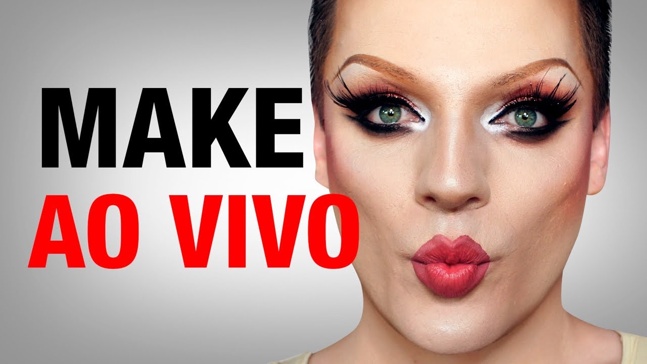 MAKE AO VIVO - Tutorial DragQueen - Lorelay Fox