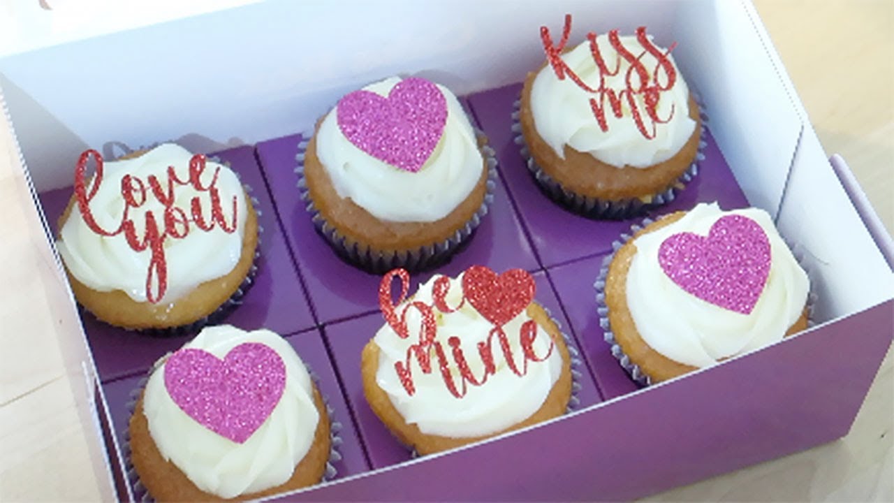 Valentines Day Cake Toppers - Using CRICUT  | Jtru Designs