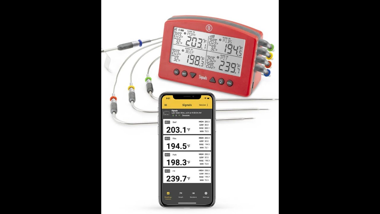 New Thermoworks Signals Thermometer - Unboxing And Set Up