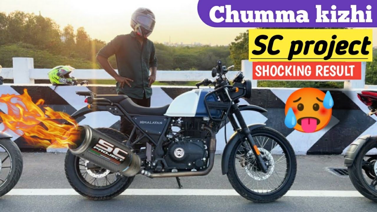 SC Project Exhaust In Himalayan BS6 | Speed & Performance Is HI ? | Himalayan BS6 Modified | Tamil