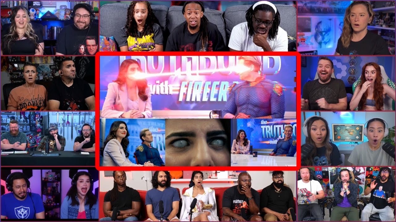 YouTubers React To Homelander Expose Victoria As A Supe | The Boys S4 Ep 8 Neuman Reaction Mashup