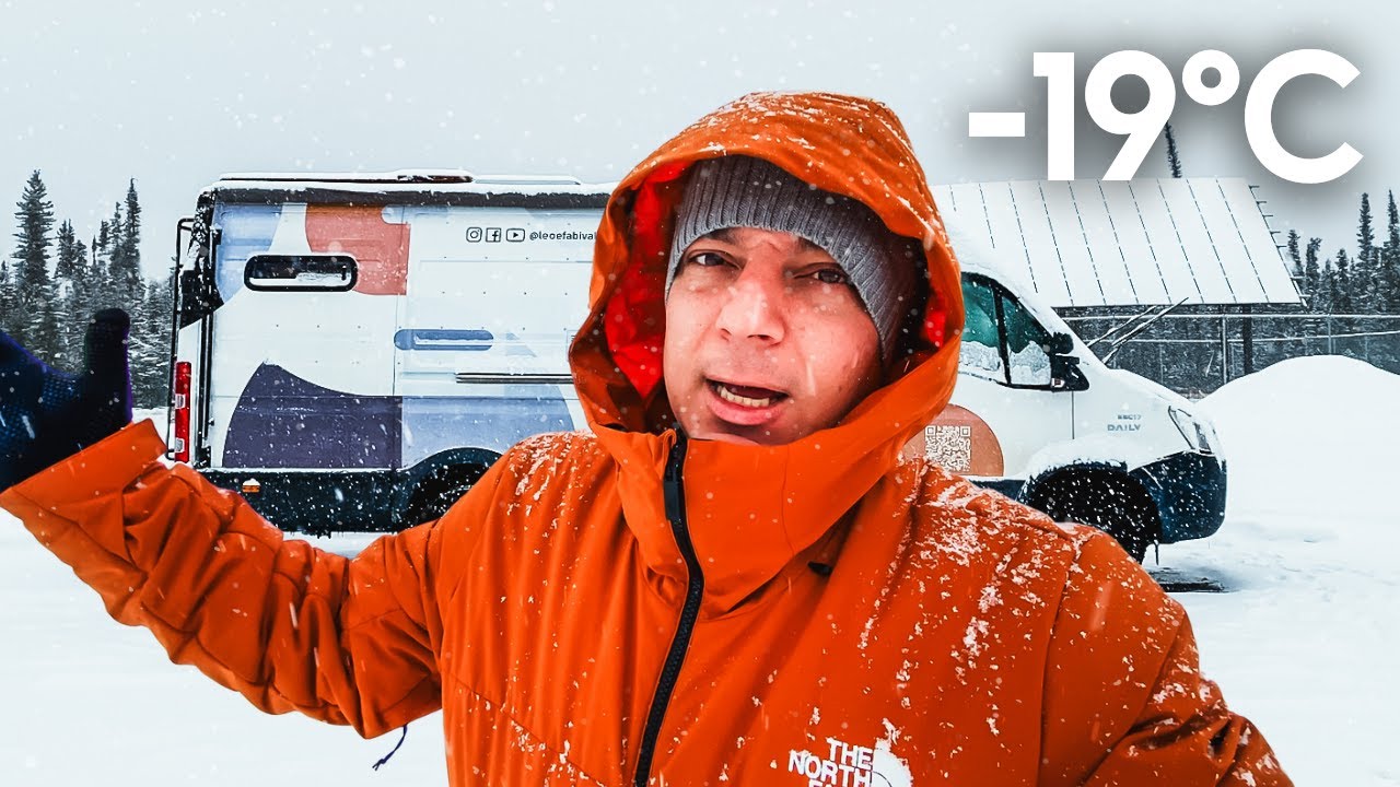 ❄️ FRIO EXTREMO NO ALASKA (não é fácil sair daqui)