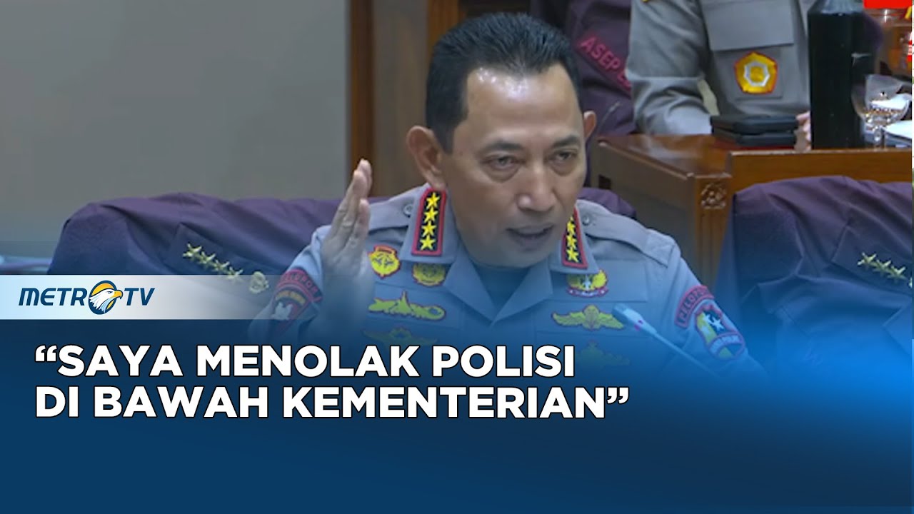 Tegas! Kapolri Listyo Sigit Tolak Polisi di Bawah Kementerian
