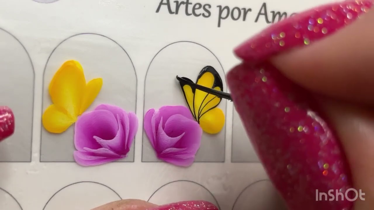 MODELINHO EM CARGA DUPLA | ADESIVOS ARTESANAIS PARA UNHAS