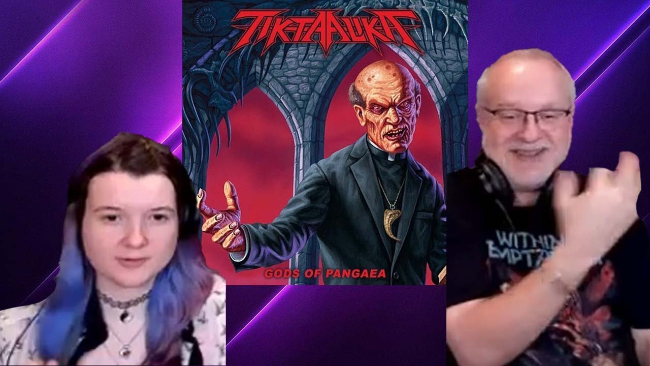 Dad&Daughter FIRST REACTION: Tiktaalika - Gods Of Pangaea -feat. Daniël de Jongh