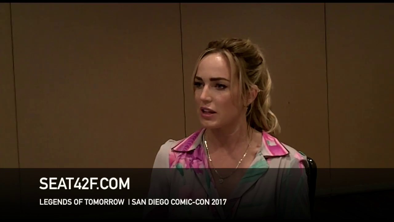 Caity Lotz LEGENDS OF TOMORROW Interview Comic Con HD