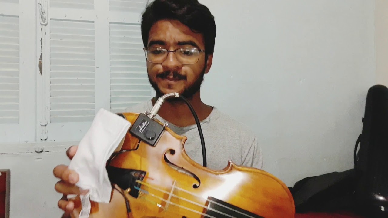 Captador Atelier para violino ( unboxing ) - Wendhel Eliabe